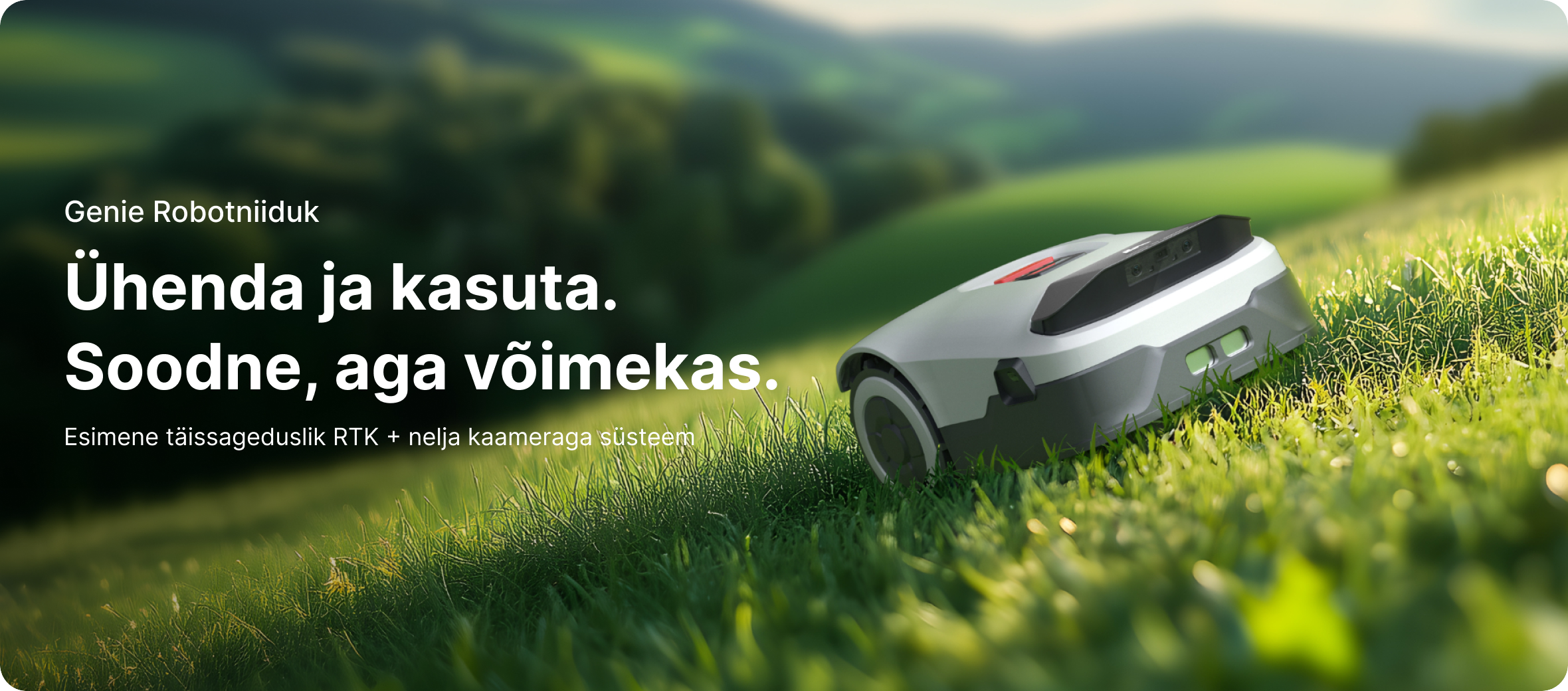 anthbot genie 800 kaablivaba robotniiduk kuni 1500 m²