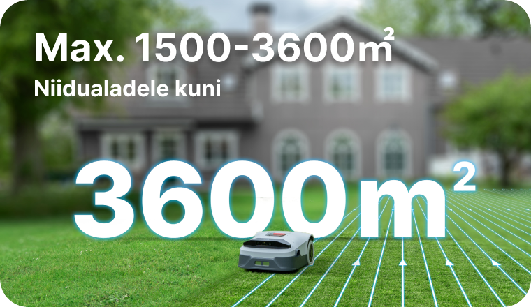anthbot genie 800 kaablivaba robotniiduk kuni 1500 m²